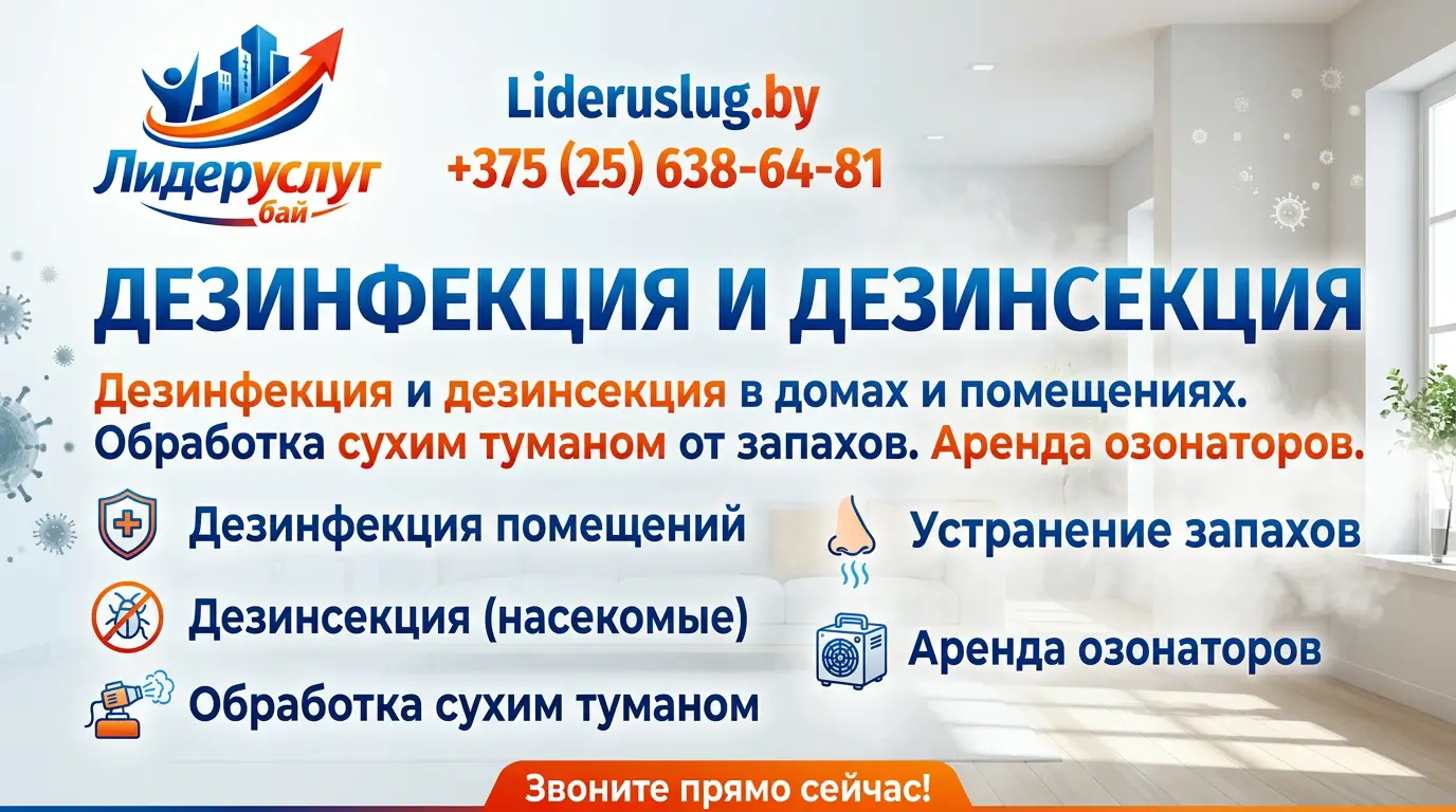 Дезинфекция и дезинсекция
